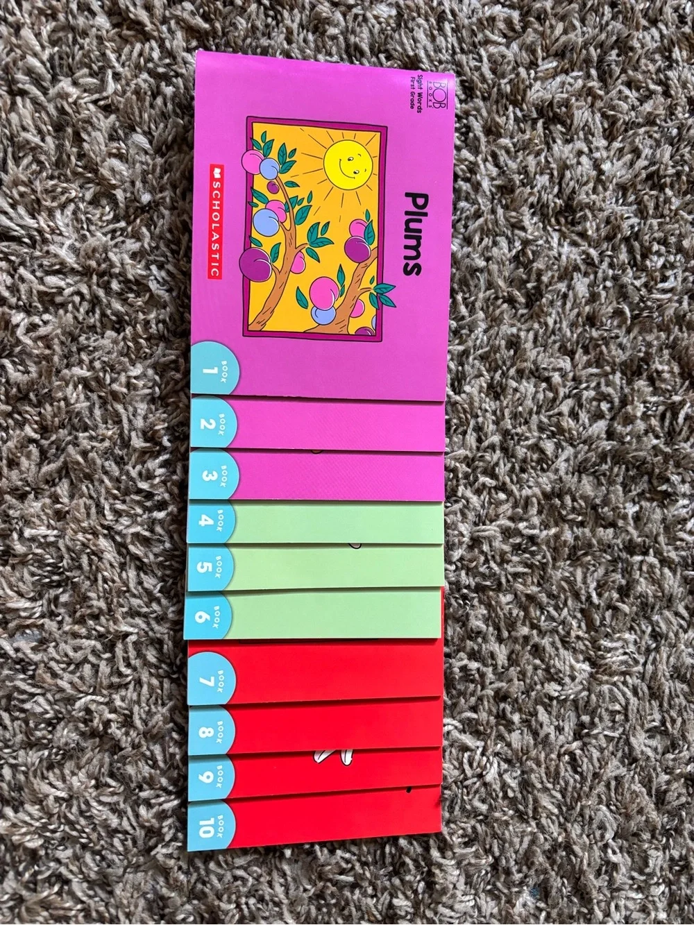 Scholastic Bob Books Sight Words First Grade- Stage 2 Emerging Reader